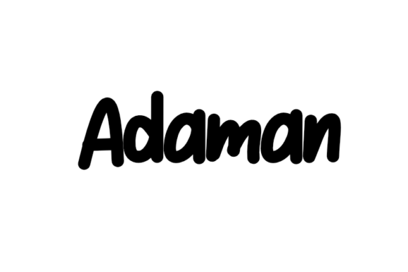Adaman: The Bold Display Font for Modern Campaigns