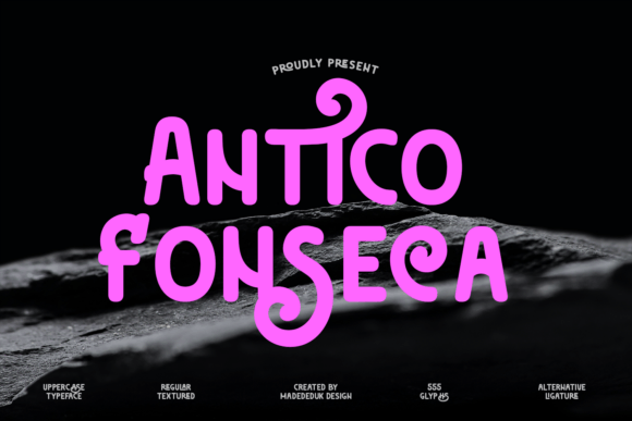 Antico Fonseca: A Vintage Display Font for Logos