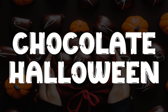Chocolate Halloween Display Font for Web Design