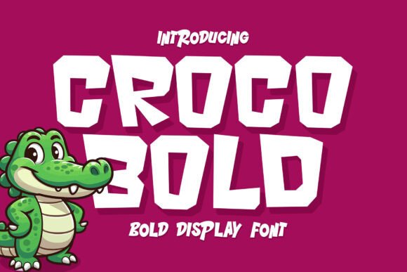 Croco Bold Typeface for Impactful Branding