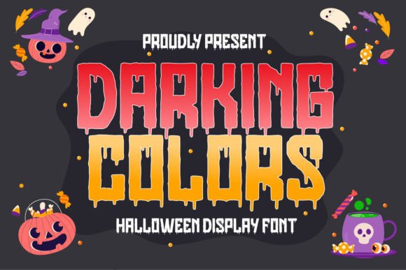 Darking Colors: A Bold Display Font for Web Design