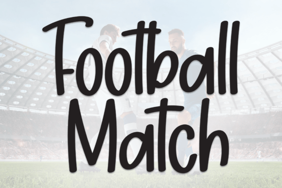 Football Match Font for Bold Branding