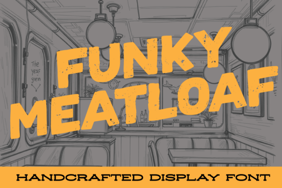 Funky Meatloaf Font for Bold Business Branding