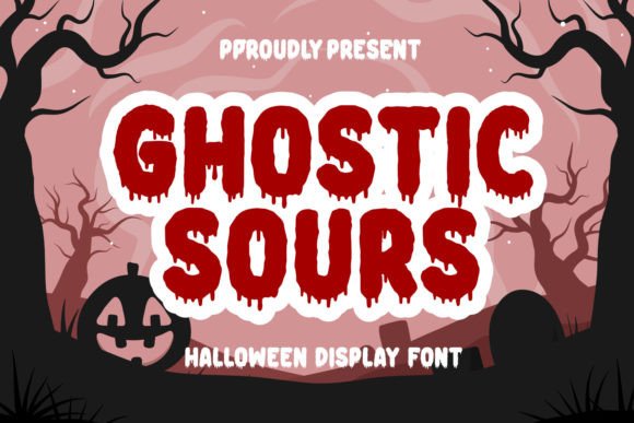 Ghostic Sours Typeface for Editorial Design