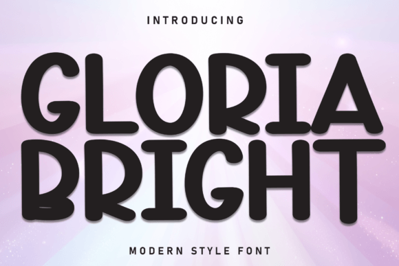 Gloria Bright: The Handwritten Display Font for Viral Campaigns