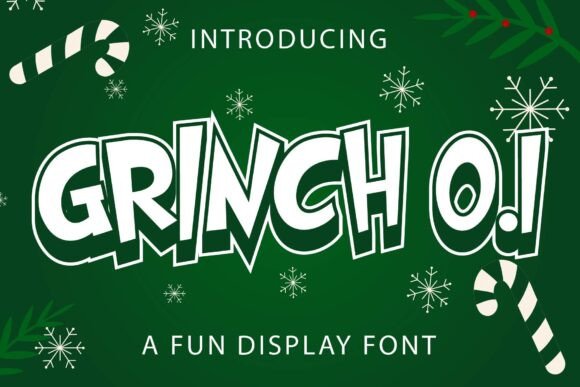 Grinch 0.1 Typeface for Bold Campaign Headlines