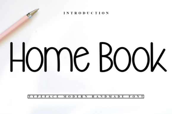 Home Book Typeface for Cozy Web Design