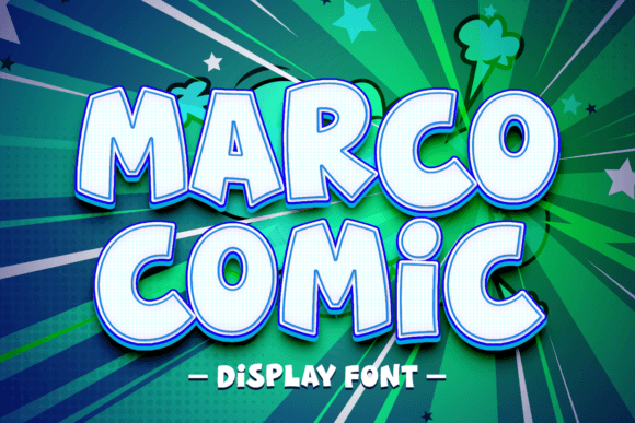 Marco Comic: The Display Font for Clear Campaigns