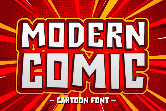 Modern Comic Font for Bold Display Designs