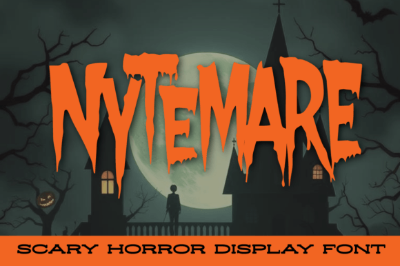 Nytemare Font: Elevate Your Horror Brand Identity