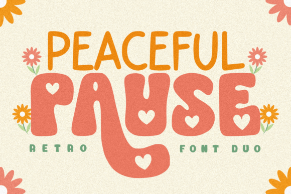Peaceful Pause Duo Typeface for Branding