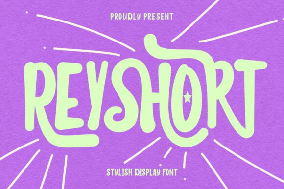 Reyshort Font: Bold Branding for Small Business