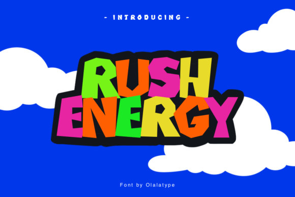 Rush Energy: The Handwritten Display Font for Polished Branding