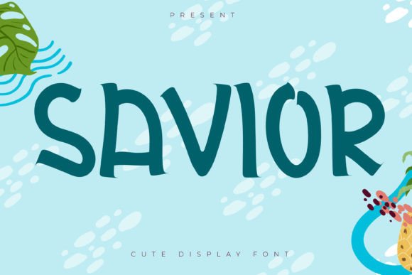 Savior Font: A Playful Typeface for Modern Branding