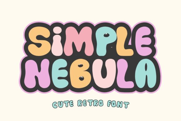Simple Nebula: A Retro Display Font Review