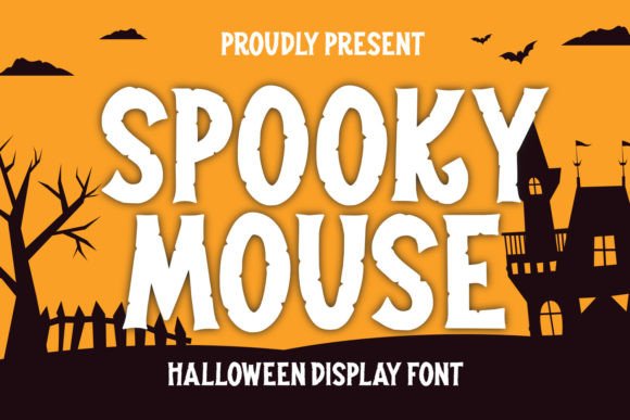 Spooky Mouse: A Whimsical Display Font for Branding