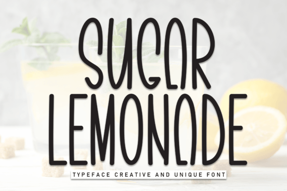 Sugar Lemonade Font for Playful Web Design